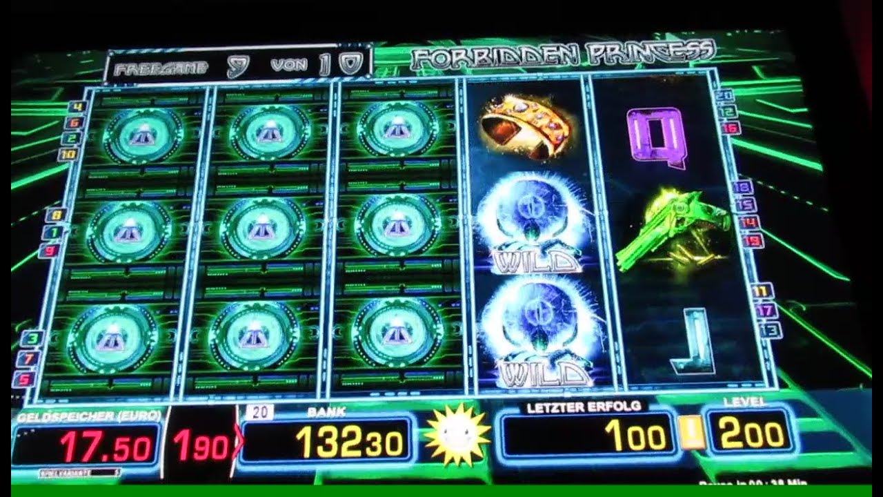 Forbidden Princess Schnelle Freispielnummer auf 2€! Merkur Magie Tr5 Spielhalle