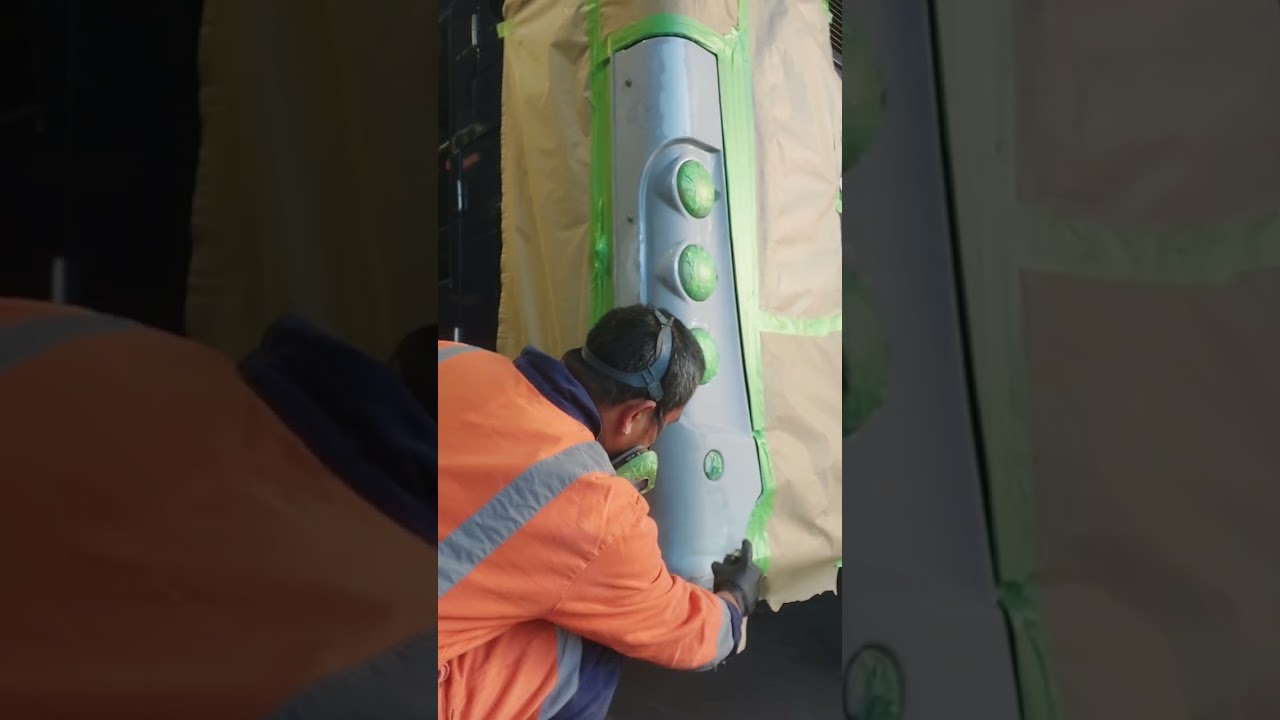 Restore LH rear corner on adl bus double decker from start to finish