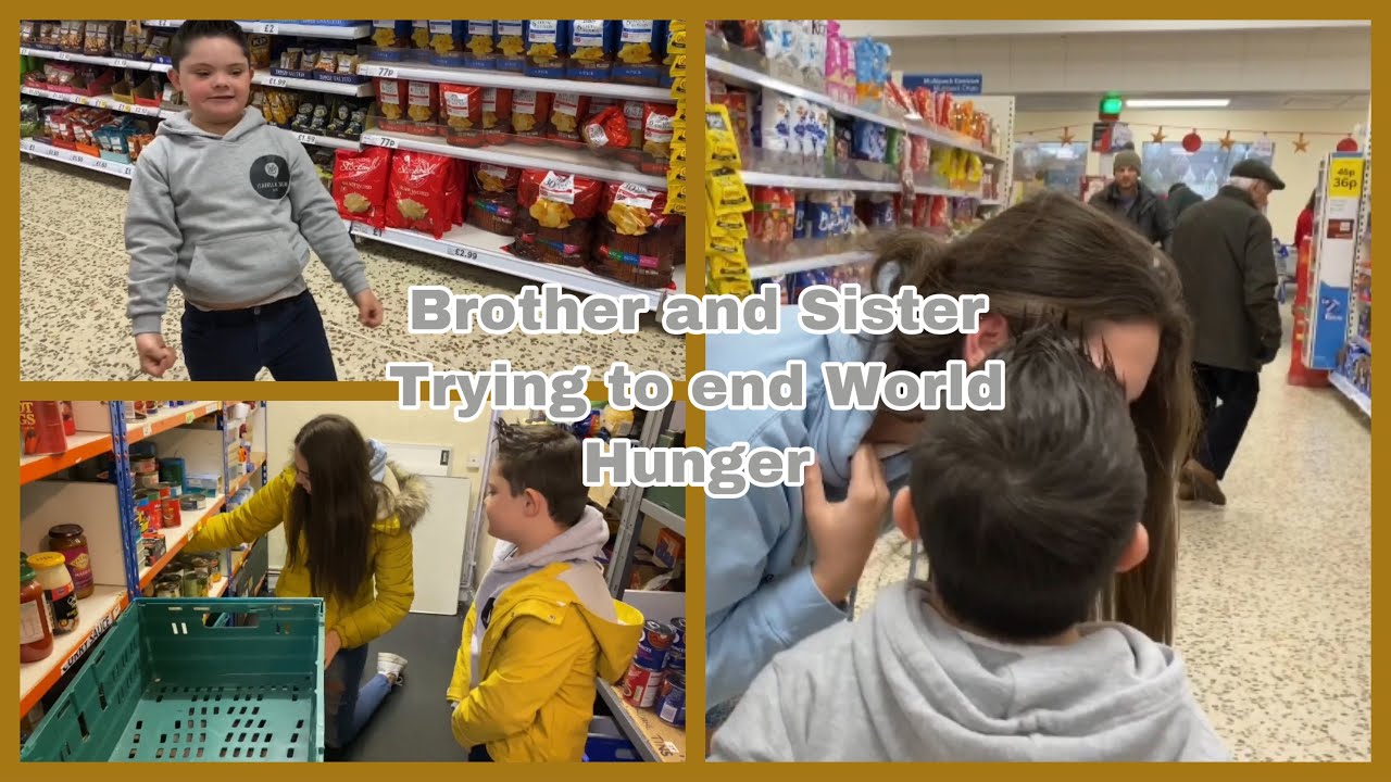 Isabella Signs ... The food Bank - Vlog - Montage - | Isabella Signs