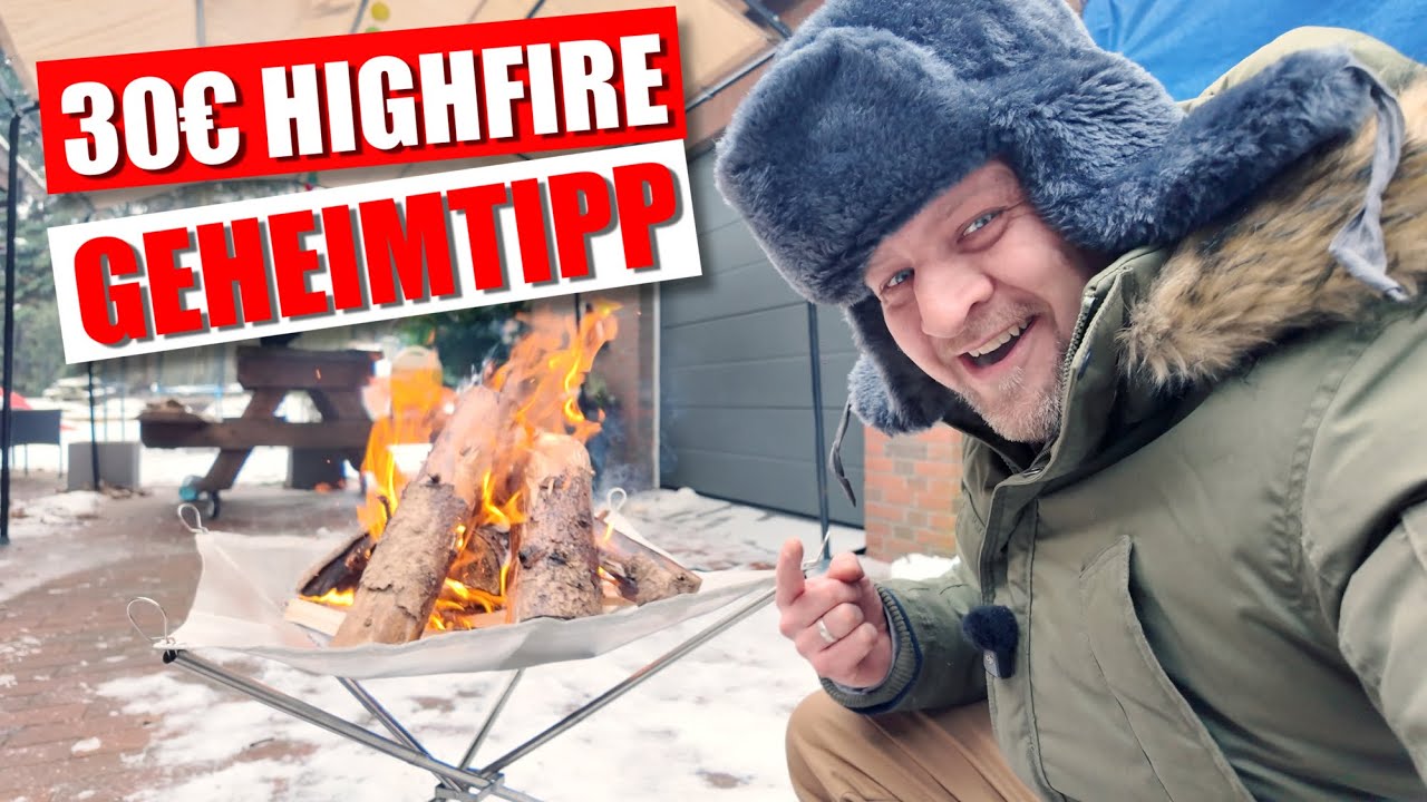 Highfire Fire Pit Hype: &euro;122 saved?! My Stress Test