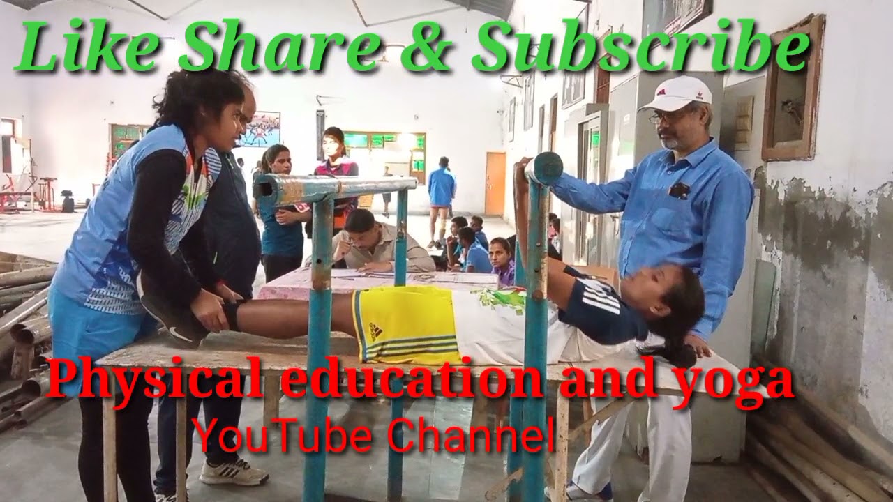 Mgkvp University M.P.Ed Physical test 2021 || Girls Pull ups Test in mgkvp