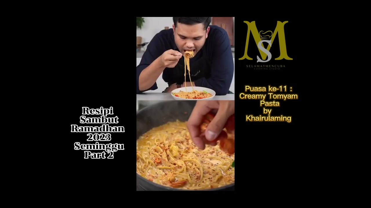 Resipi  Sambut Ramadhan  2023 Seminggu Part 2