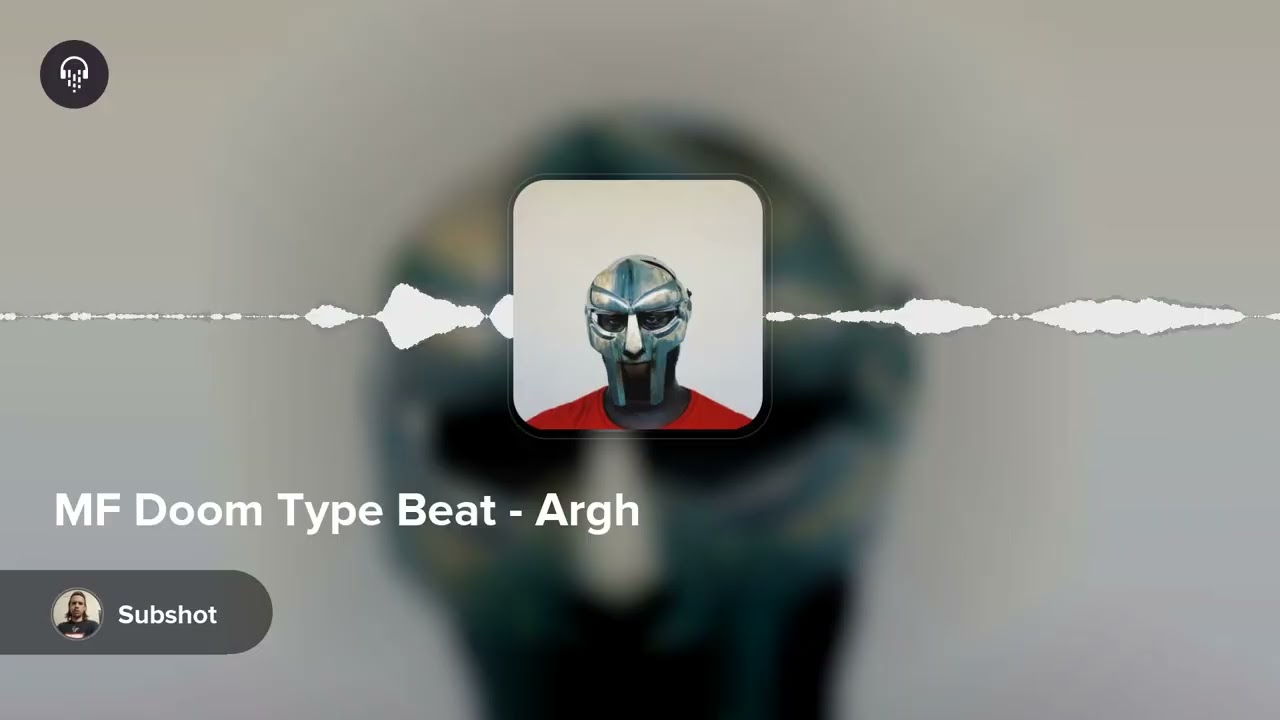 MF Doom Type Beat - Argh
