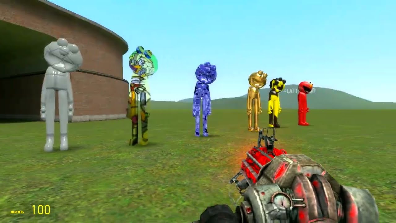 Elmo FAMILY VS BRIDGES (Garry's Mod)