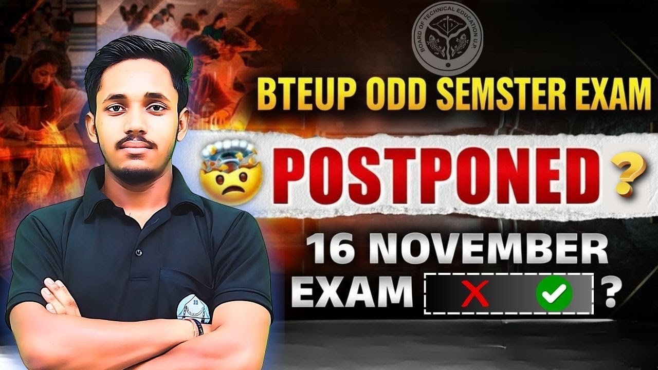 📢 Exam Date Badlegi? | Polytechnic Odd Semester 2025 Update | Students Must Watch!