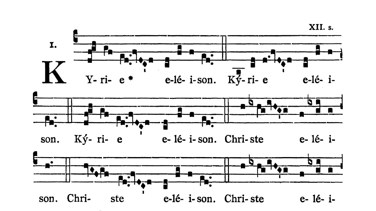 Missa IX (Cum jubilo) - In Festis Beatae Mariae Virginis 1. - Kyrie