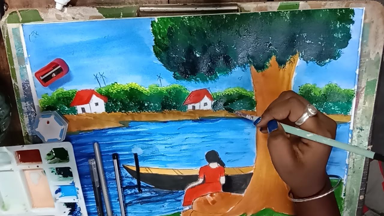 ASMR || Drawing A Picture 🖼️