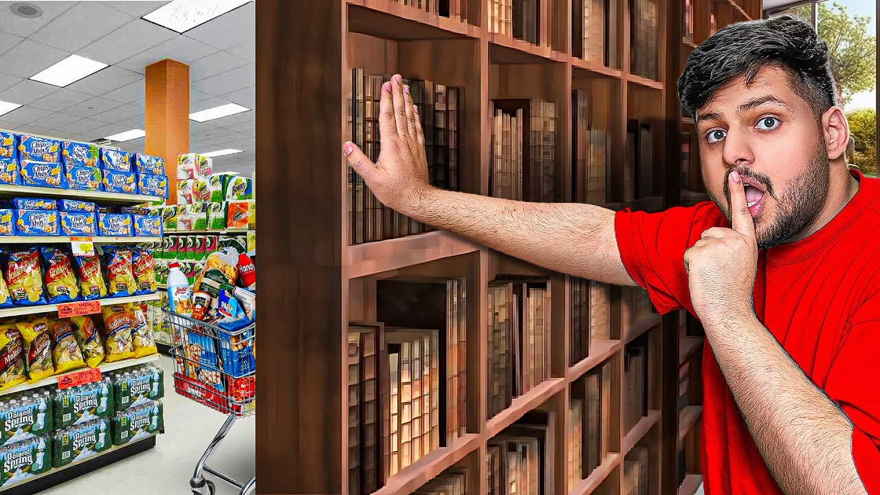 بنيت بقالة سرية داخل قصر باور !!