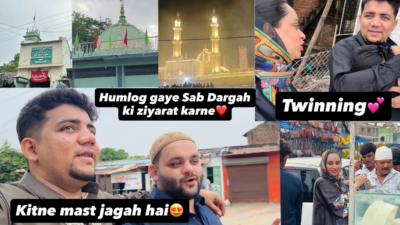 Humlog gaye mela mei or sab dargah pe ziyarat karne❤️mirha ke saath kiye twinning ❤️😍