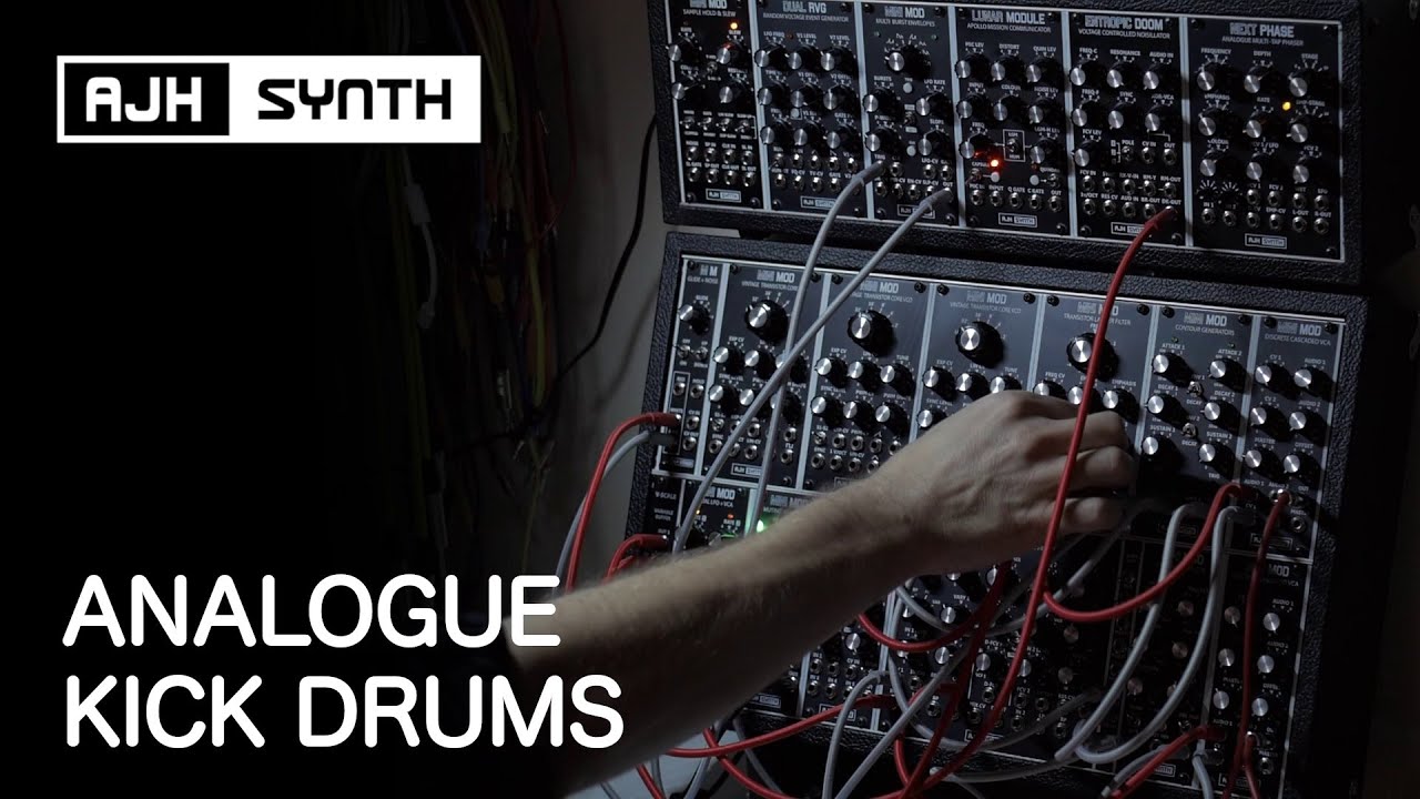 Patch of The Week: Analogue Kick Drums in Eurorack with the AJH Synth MiniMod Modular Synth System