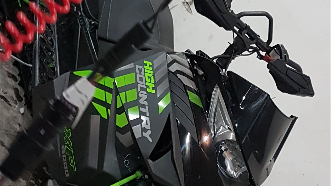 Установка переключателя привязи Arctic Cat