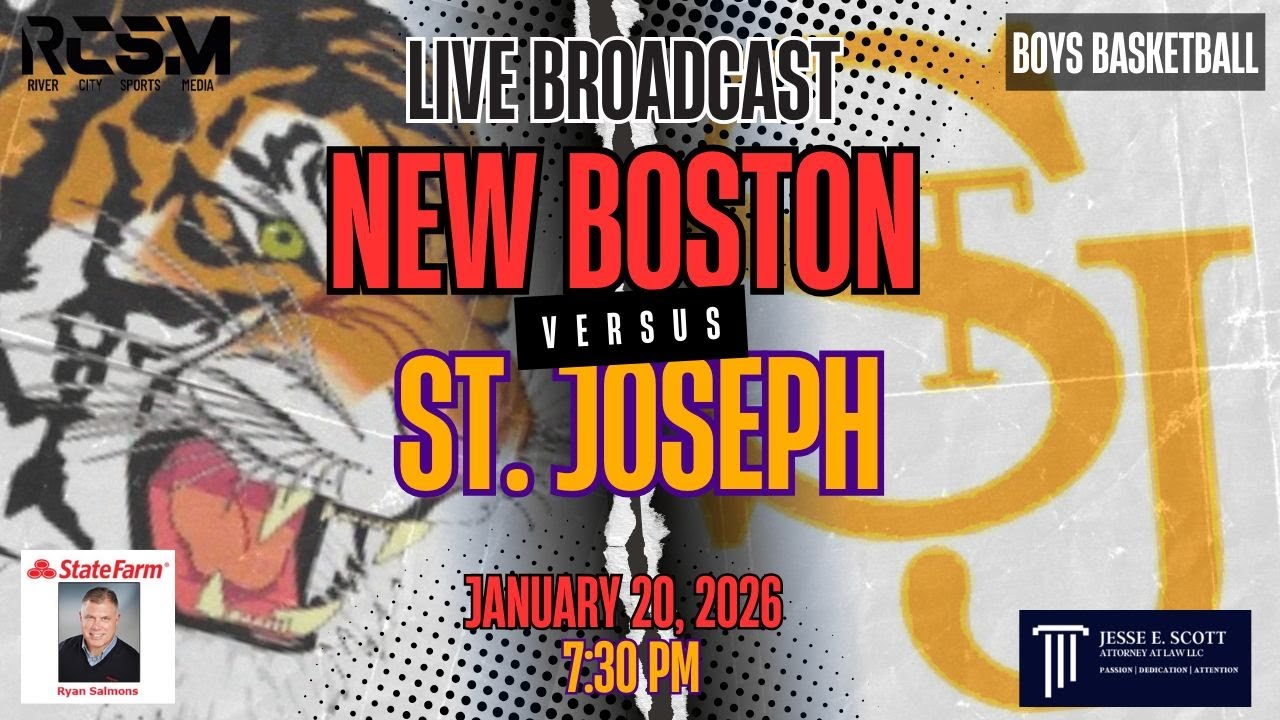 New Boston vs Ironton St. Joseph Boys 🏀