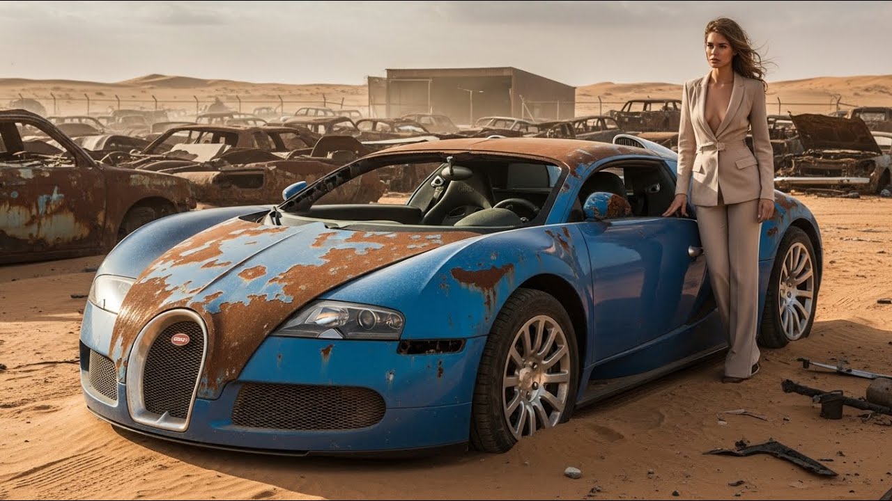 ASMR: Restoring an Abandoned Bugatti Found in a UAE Car Graveyard