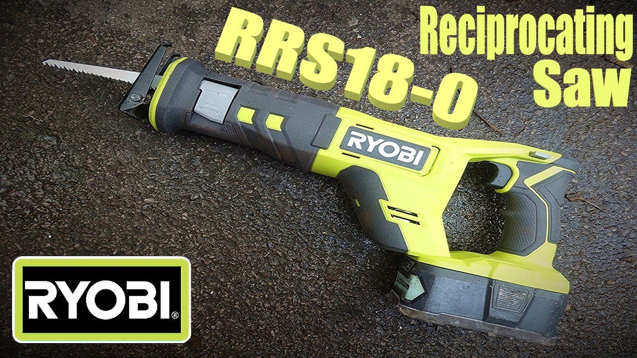 Первые впечатления от новой сабельной пилы Ryobi RRS18-0.