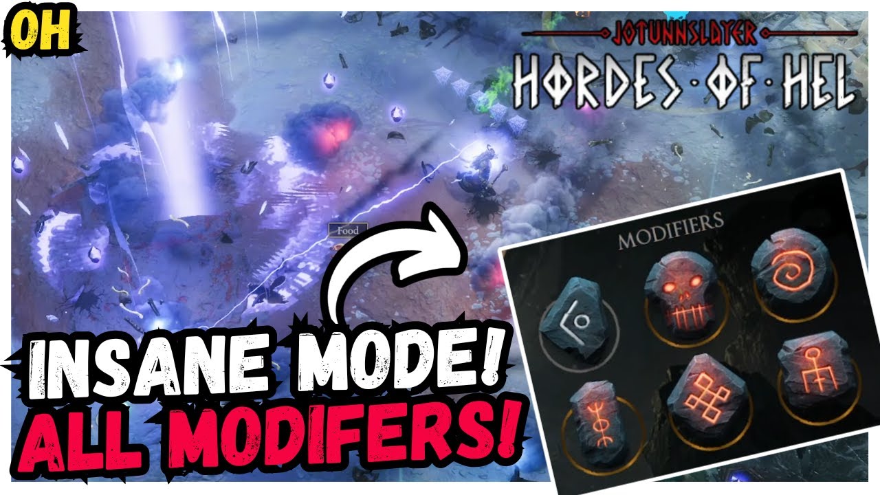 INSANE Difficulty! ALL MODIFERS!! Jotunnslayer!