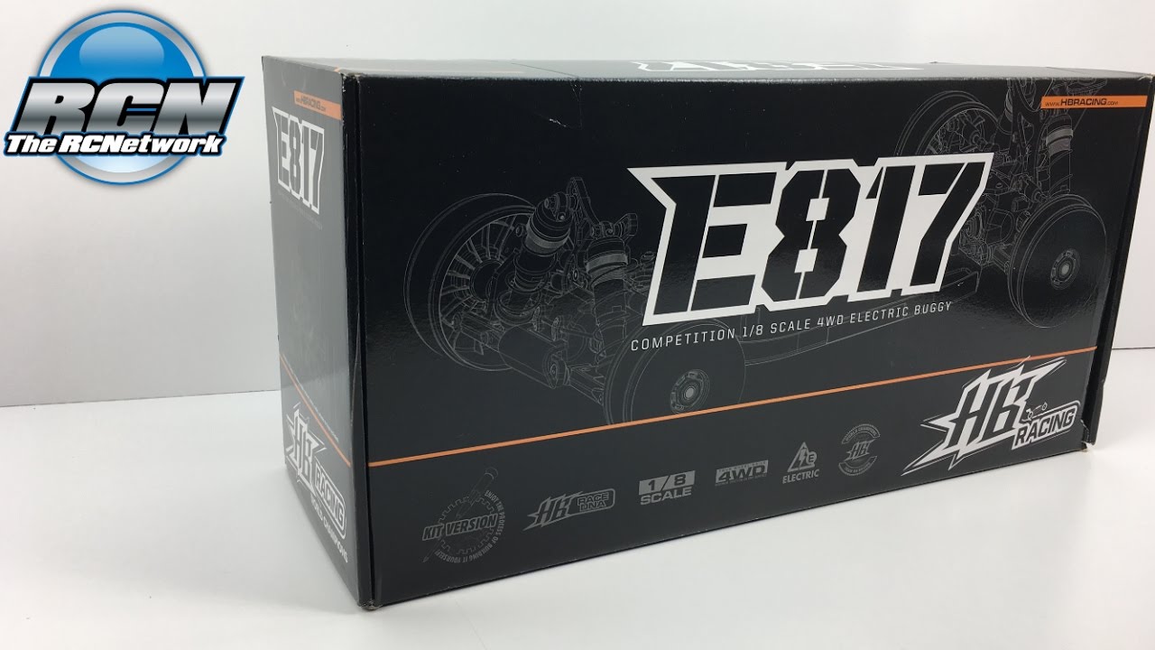 HB Racing E817 1/8th Electric Buggy KIT - Unboxing