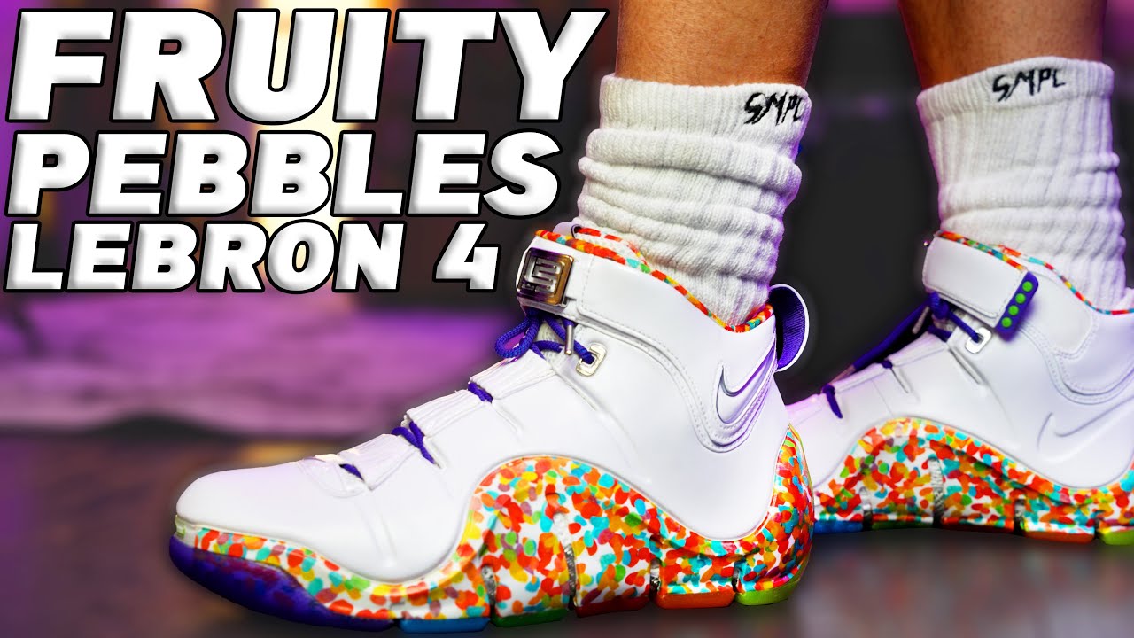 Nike LeBron 4 &ldquo; Fruity Pebbles &rdquo; Review and On Foot