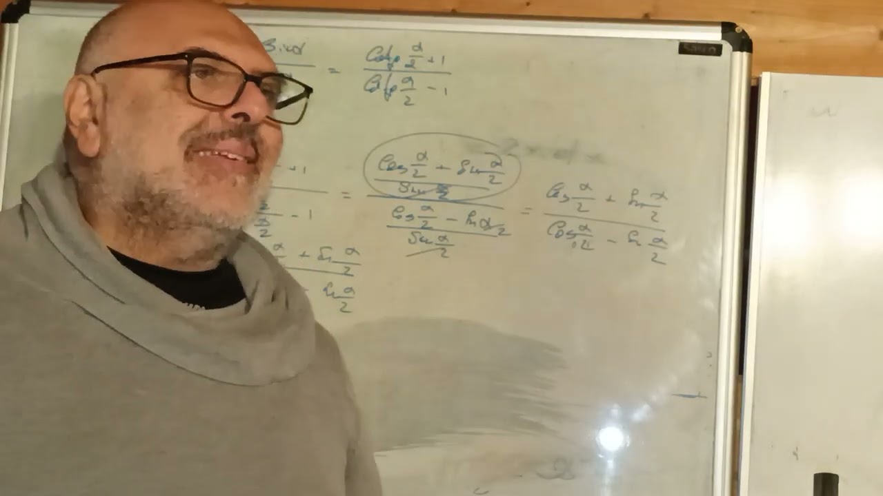 Matematica: Analisi di una identità goniometrica, 20 gennaio 2026