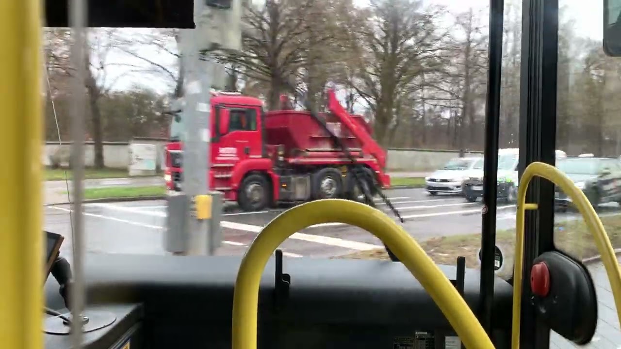 Busmitfahrt München Linie 150 Richtung Arabellapark