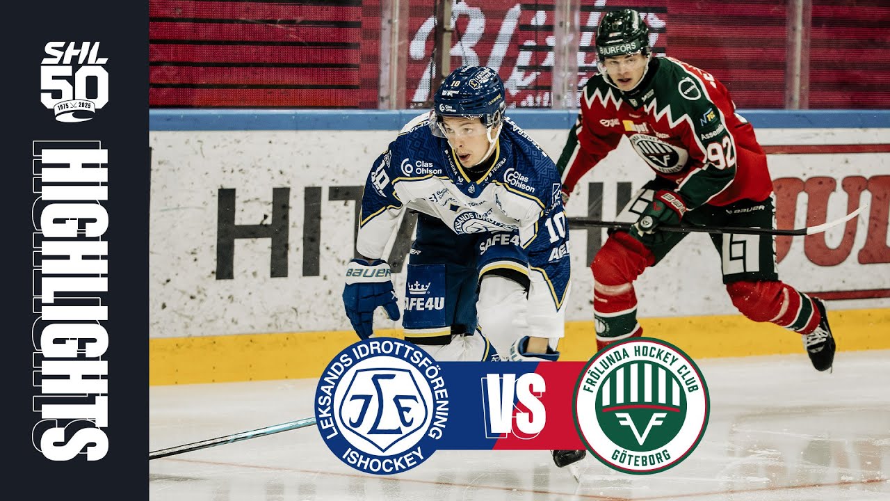 Leksand vs Frölunda | 22 nov 2025 | Highlights