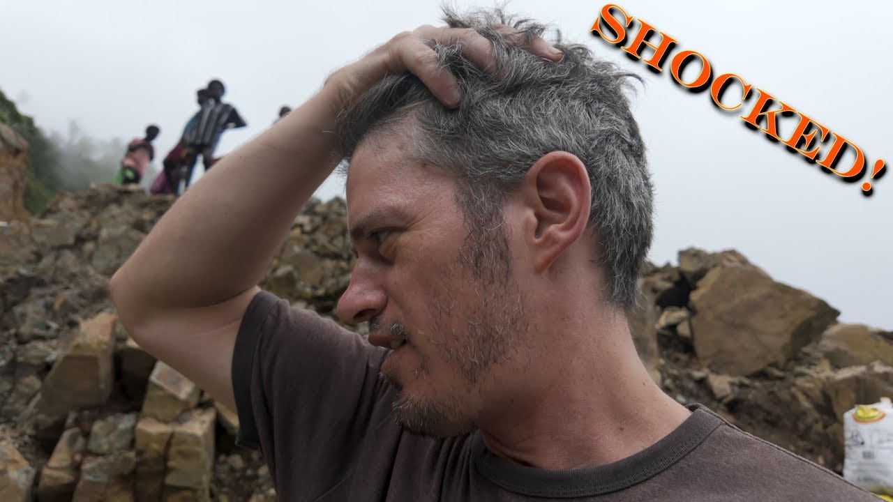Small-Scale Mine Site Tour - Ball Mill, Mining Pit, Mercury Use and Gold Recovery | Bougainville