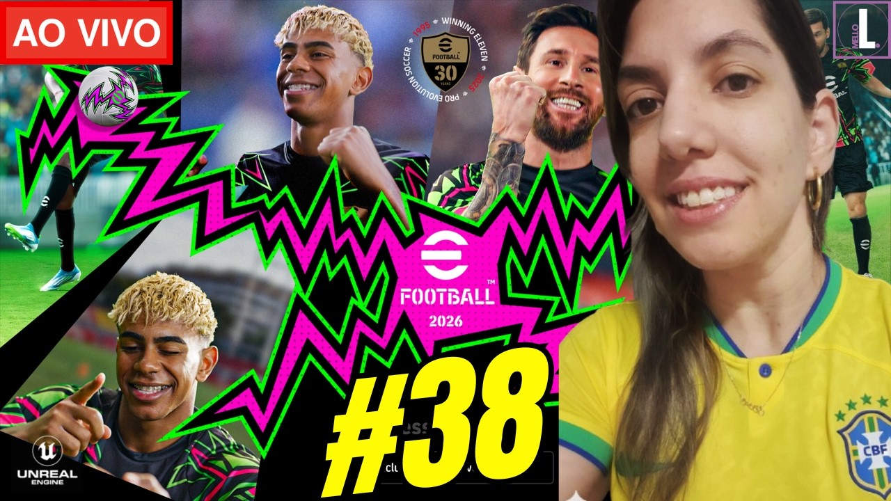 SEXTOU COM EFOOTBALL 2026! HOJE É DIA DE LIGA!  VAMOS QUE VAMOS! LIVE #38