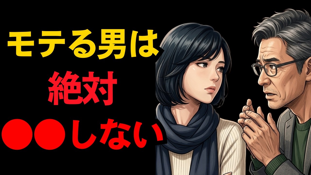 【女の本音】50代モテない男が全員やっているNG行動5選