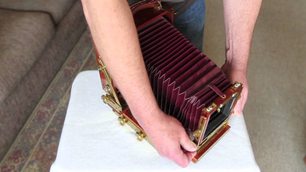 How to fold & unfold the Wisner 4x5 Field Camera
