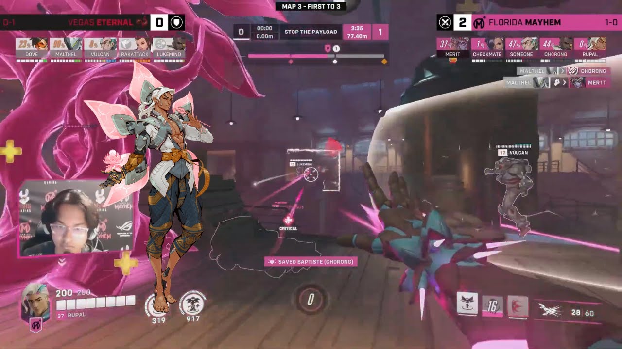 Overwatch League First Lifeweaver Full Map Win feat. Rupal