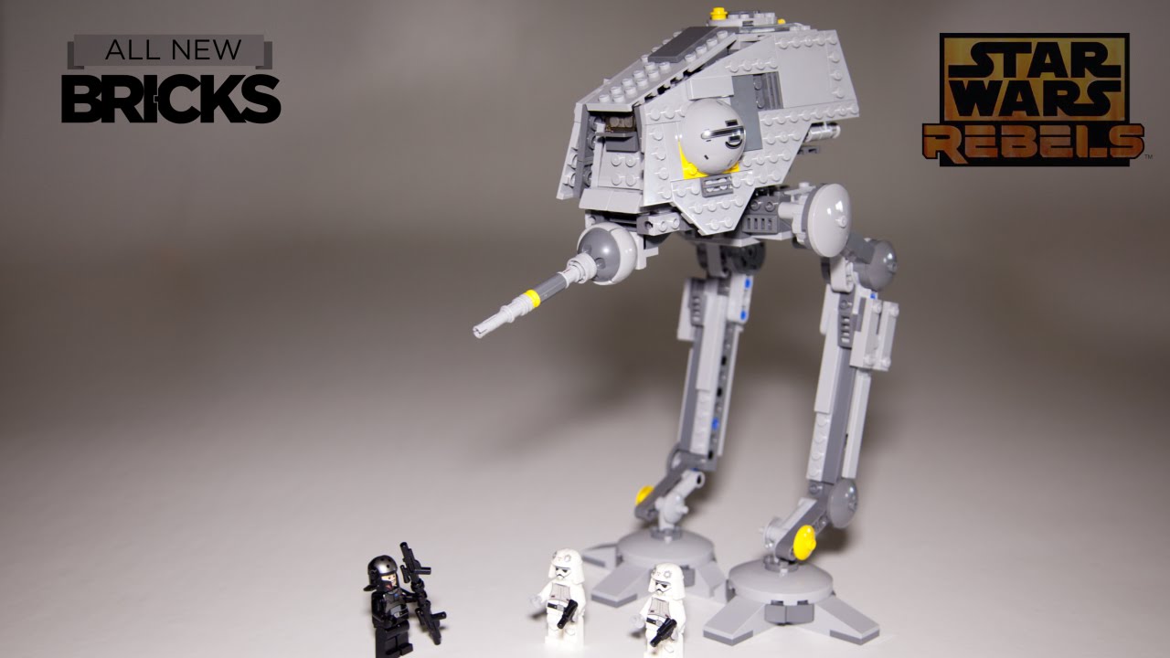 Lego Star Wars Rebels 75083 AT-DP Speed Build Review
