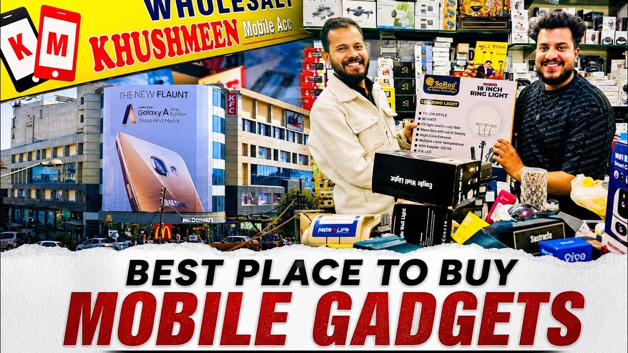 Best Mobile Gadgets in Ludhiana at wholesale price | Khushmeen Mobile Accessories JMD Mall #gadgets