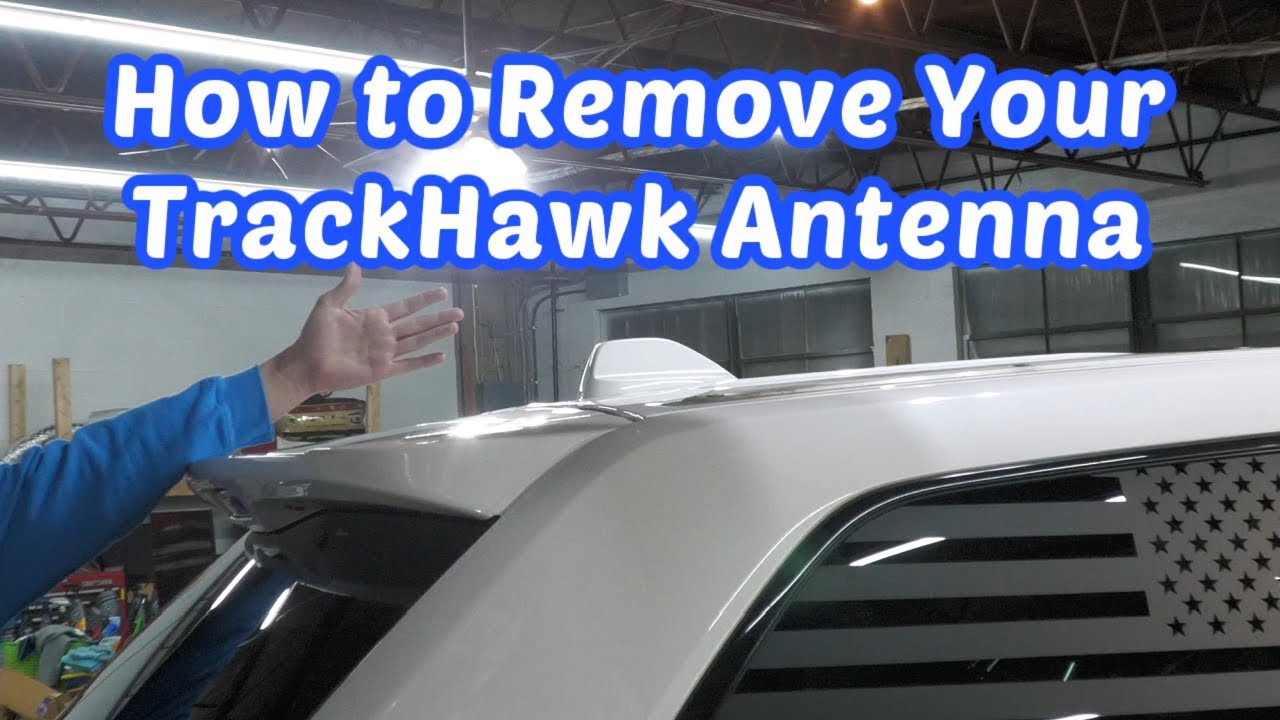 How To Remove The Antenna of a Jeep Grand Cherokee Track Hawk