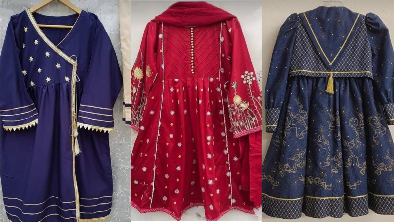 new short frock design/frock design 2022/Latest fashion ideas#frockdesign #frocksforgirls