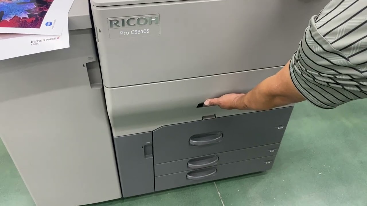 Ricoh Pro5310S; The quality and reliabilityyou need with the sizeand affordability you want.