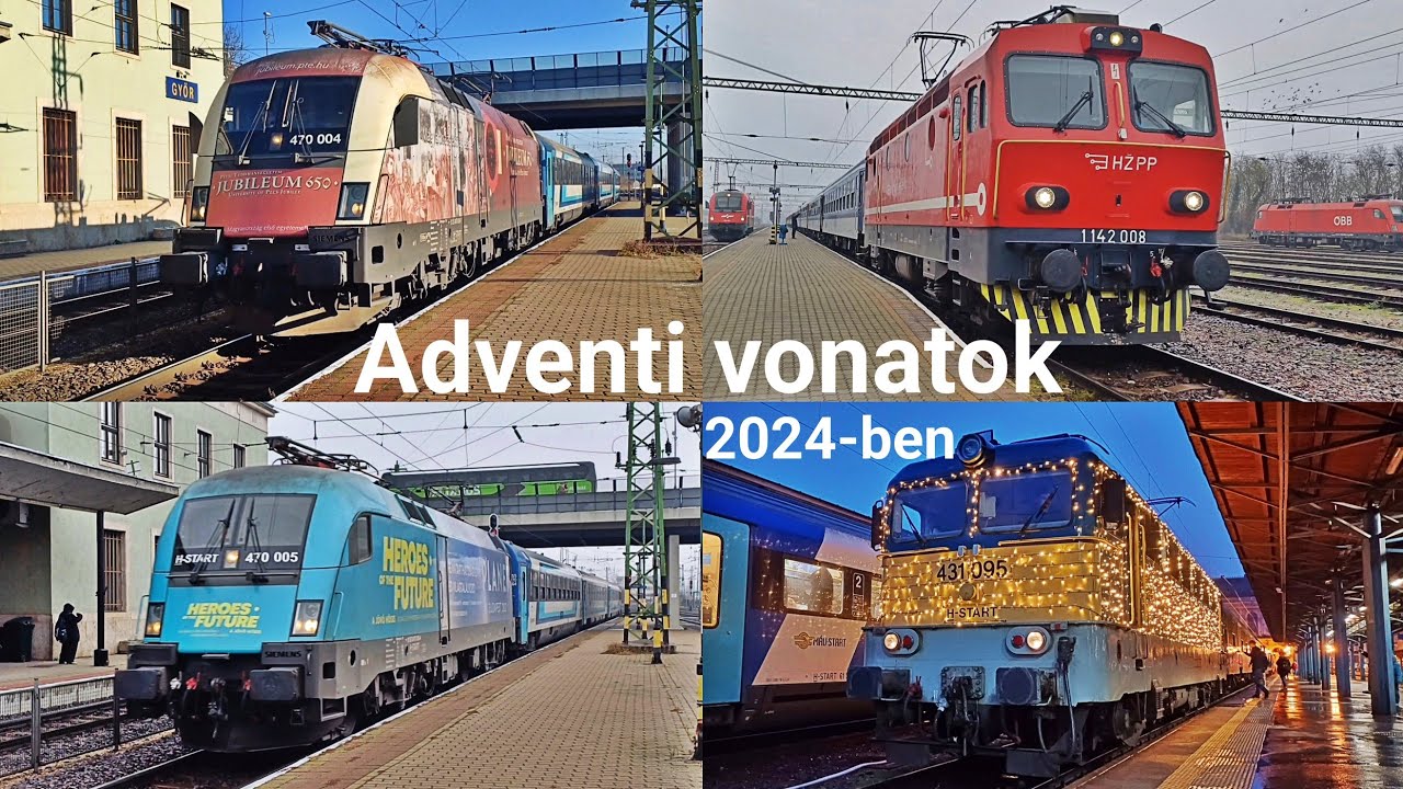 Adventi vonatok 2024. December&eacute;ben