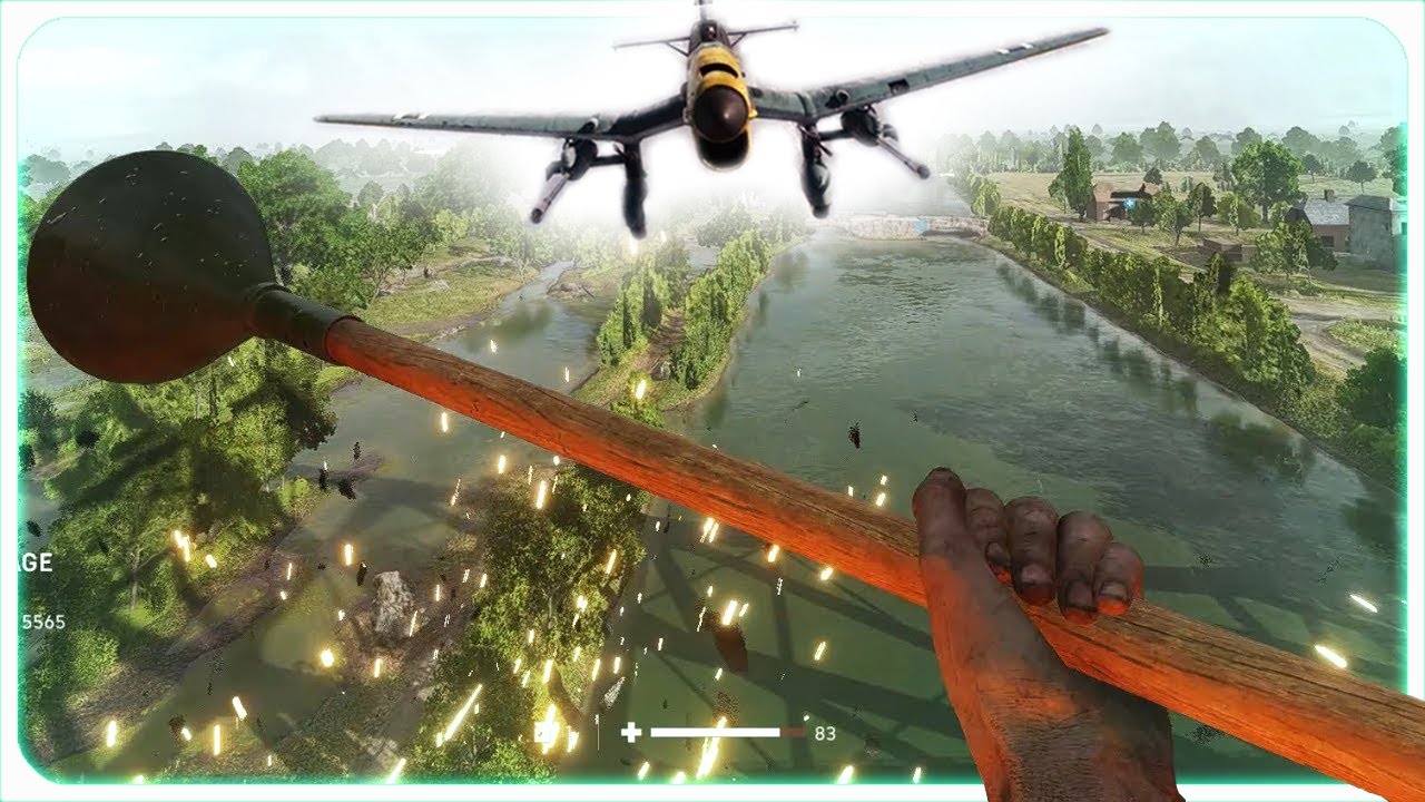 Battlefield 5 - Lunge Mine vs Airplane
