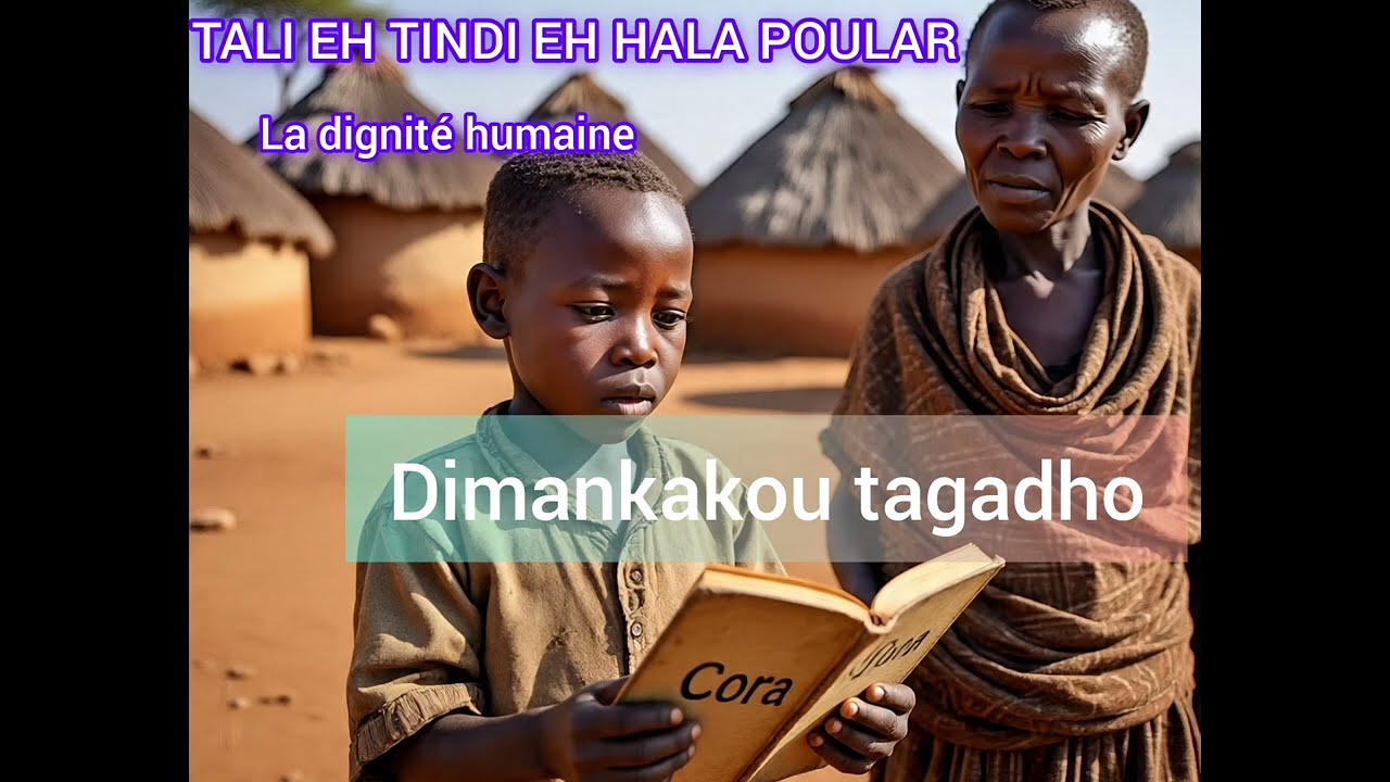 Partie:1 la dignité d'un petit garçon African qui vivait avec sa famille dans la pauvreté