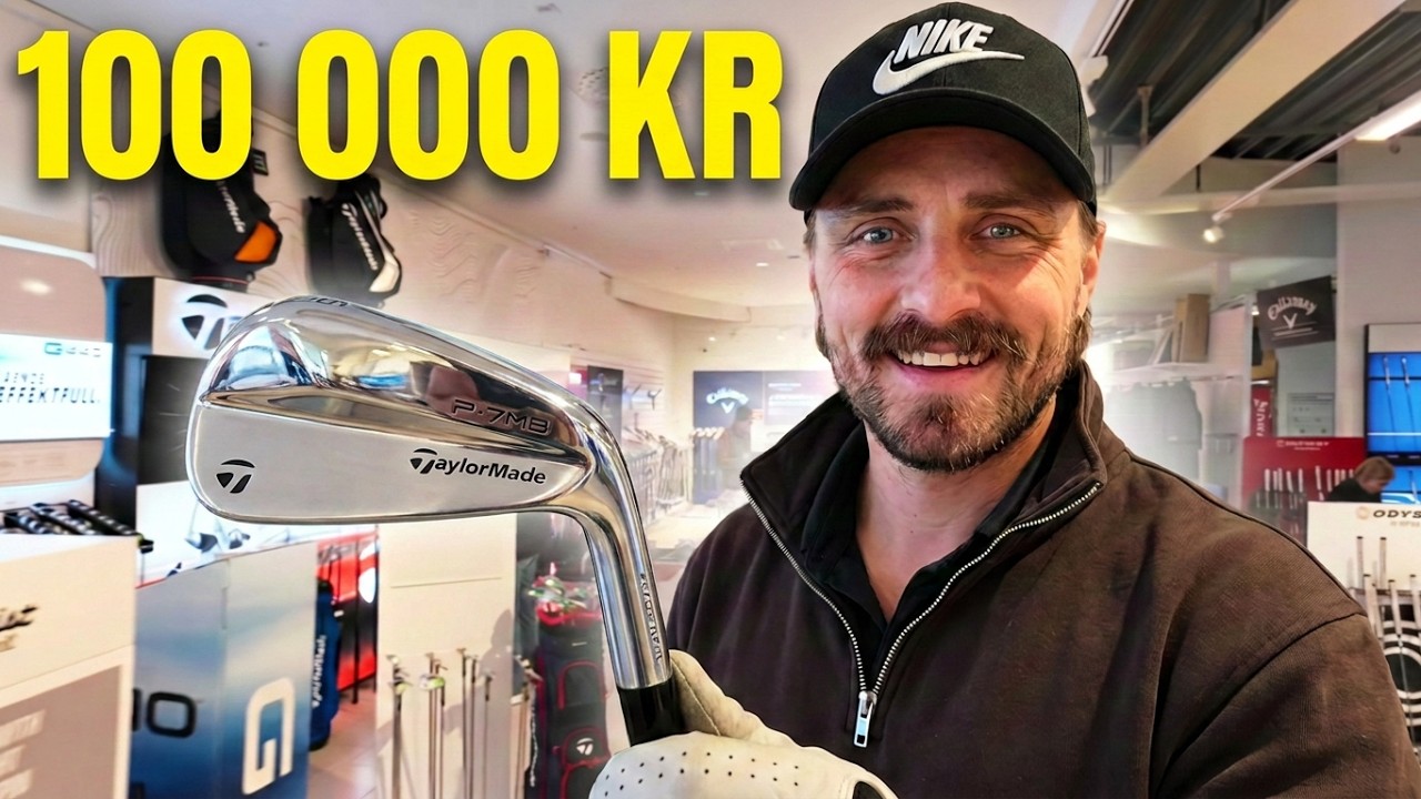 Shoppar Golfklubbor för 100 000KR