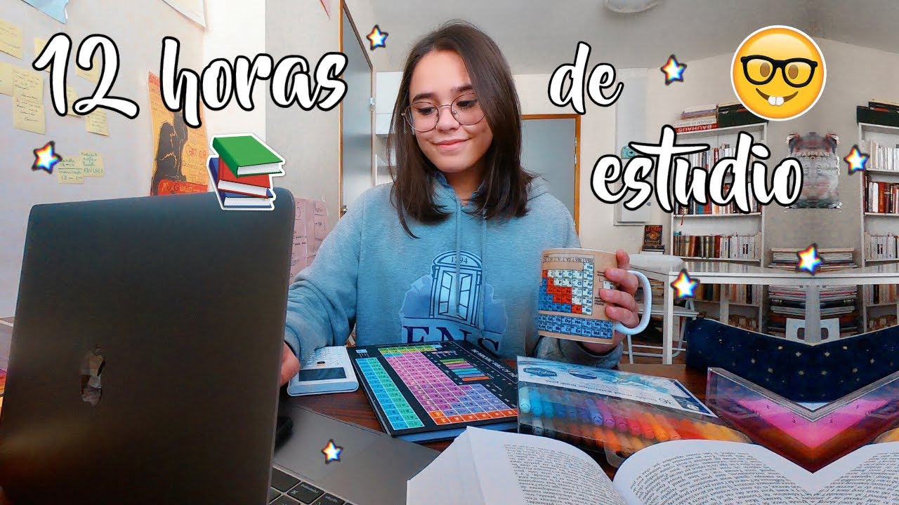 12 HORAS ESTUDIANDO CONMIGO EN VACACIONES