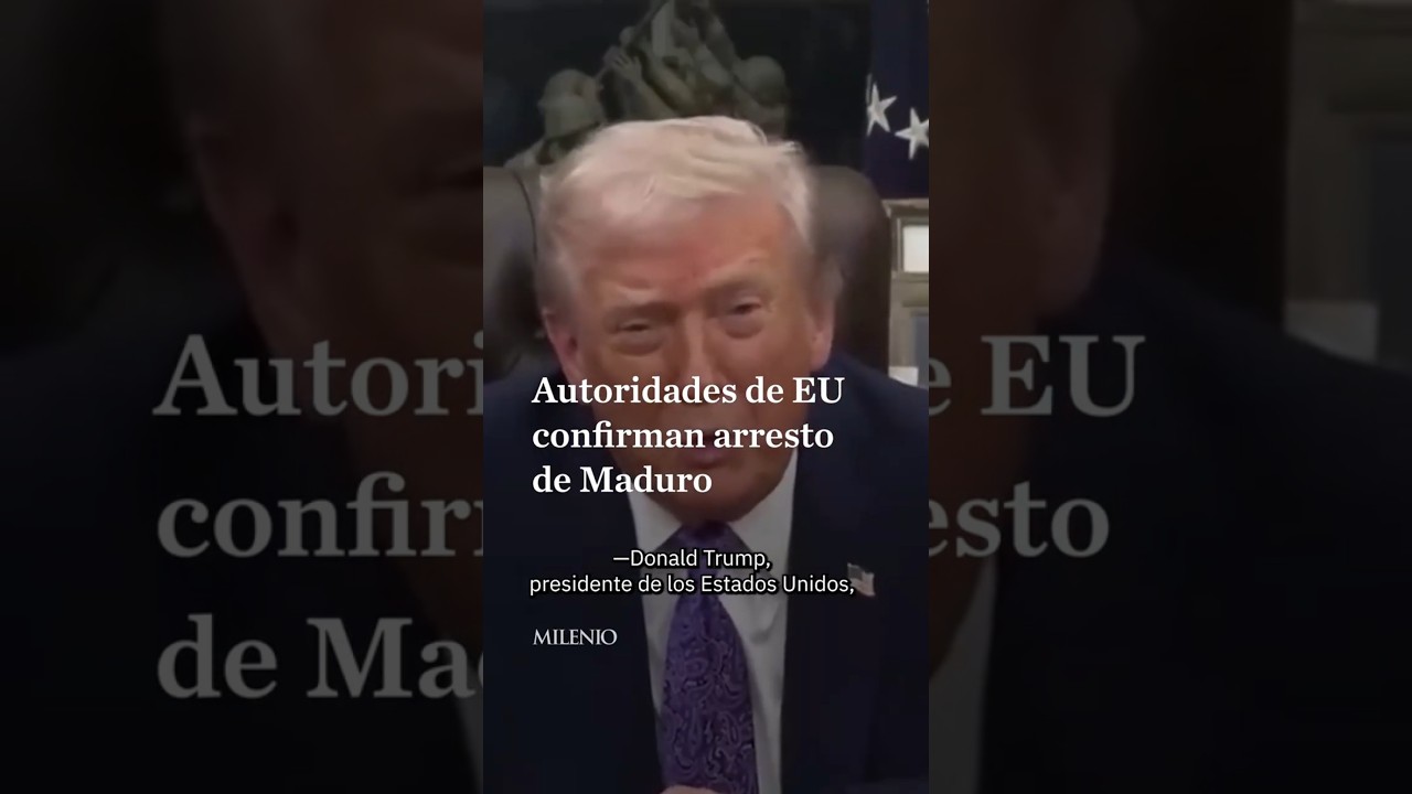 Trump anuncia captura de Nicol&aacute;s Maduro y Cilia Flores tras ataque a Venezuela