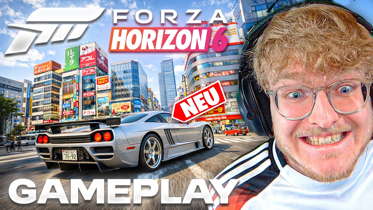 Neues EXKLUSIVES Forza 6 GAMEPLAY! - Wir sehen die NEUE XXL MAP das ERSTE MAL | CutterLukas