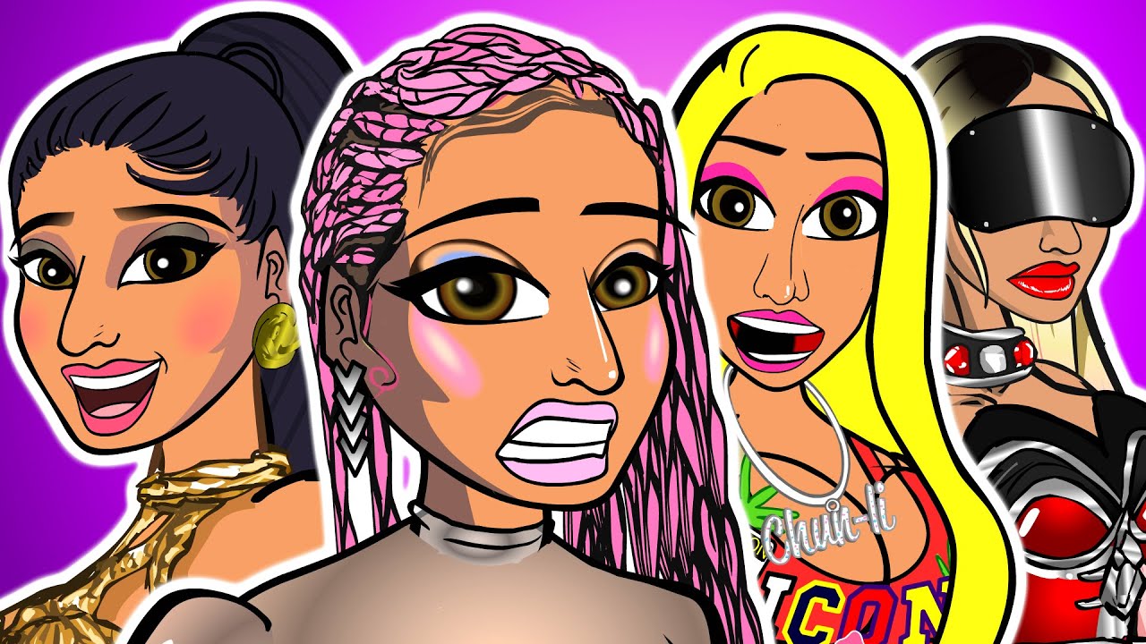 Nicki Minaj CARTOON Compilation