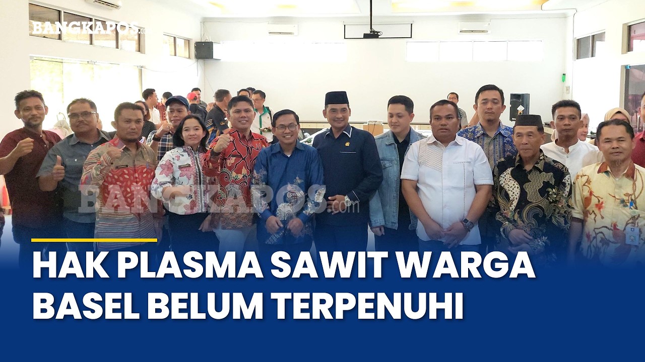 Hak Plasma Sawit Warga Kabupaten Bangka Selatan Belum Terpenuhi, Dody Kusdian: Sangat Naif
