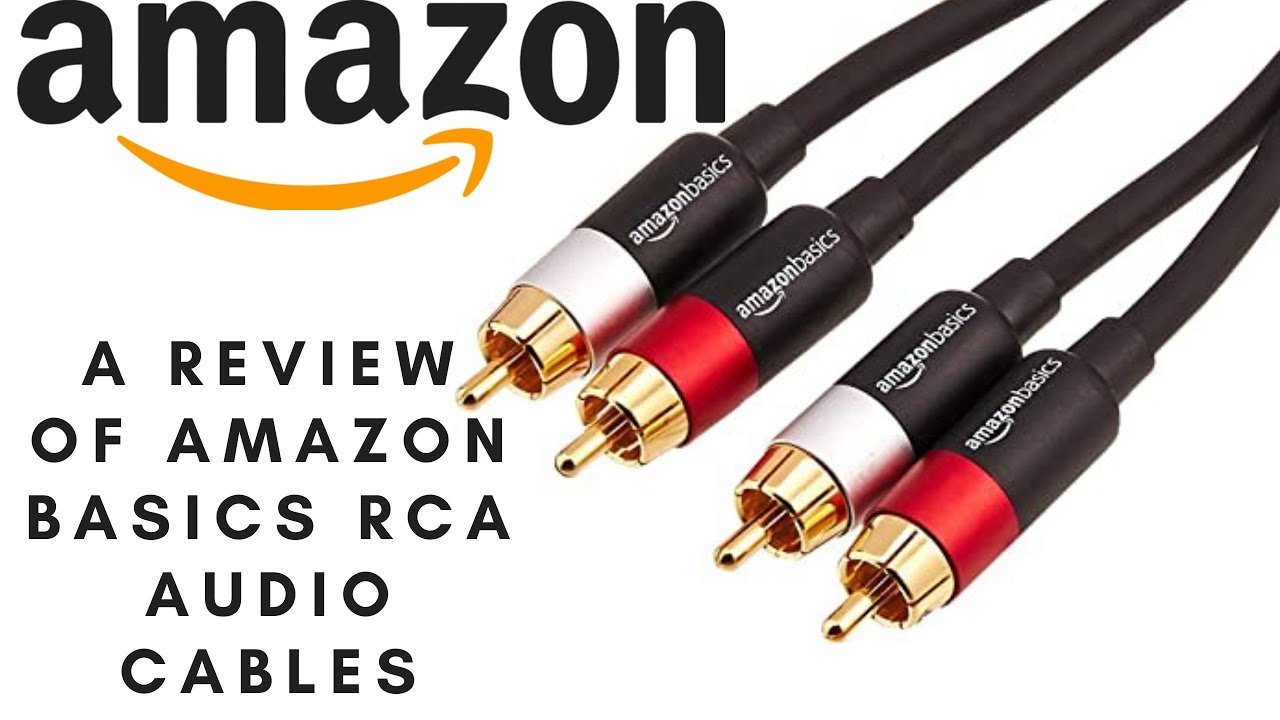 A Review of Amazon Basics RCA Audio Cables