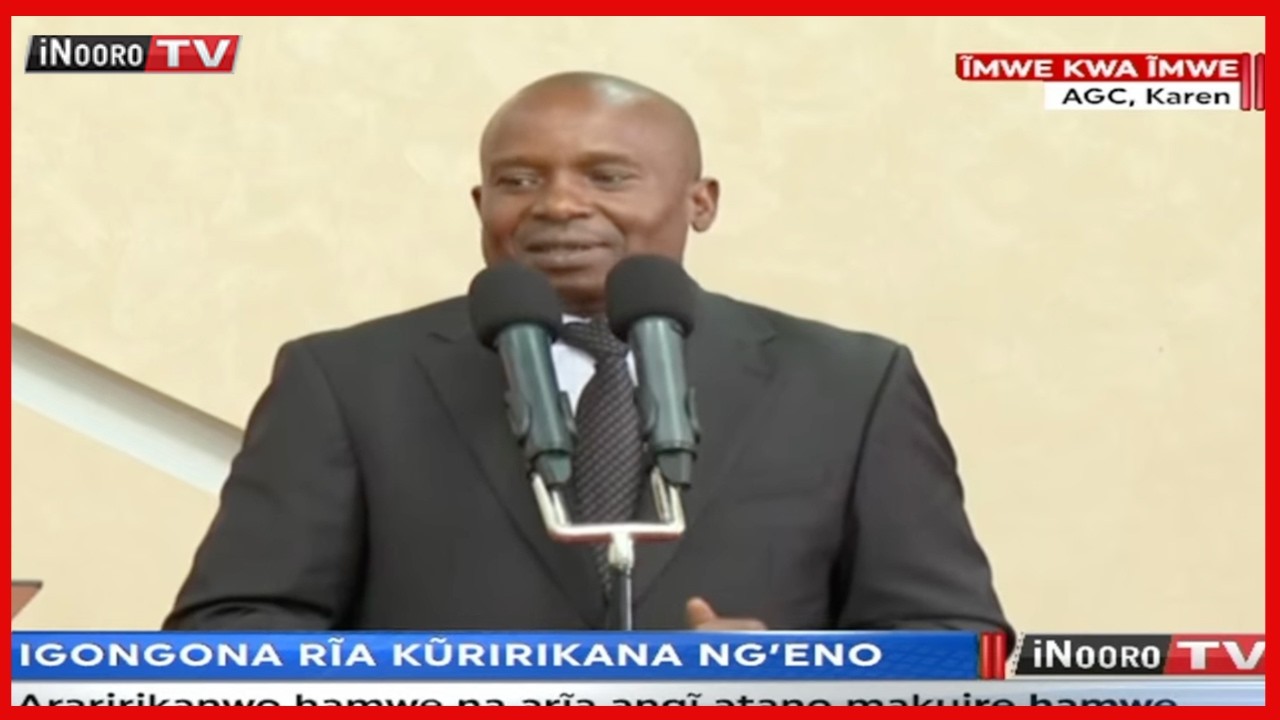 Ndũmĩrĩri ya Kindiki igongona-inĩ rĩa gũcakaya Johanna Ng’eno na angĩ 5