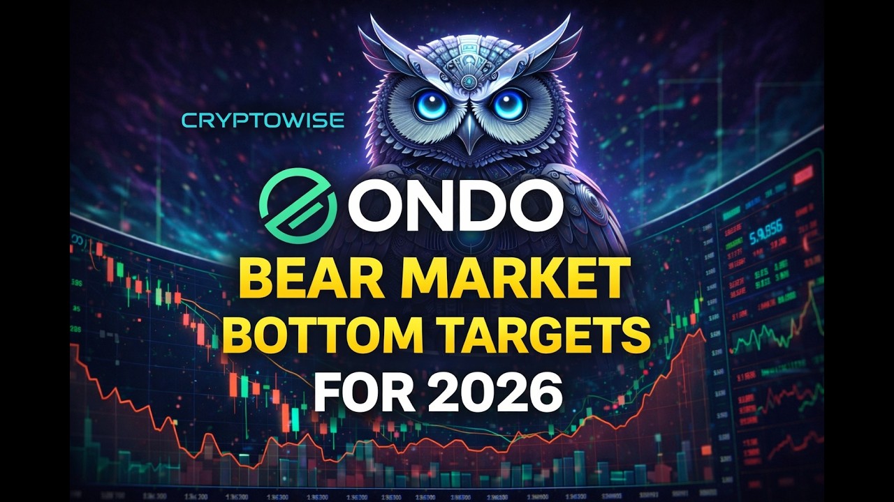 ONDO (Ondo finance) bear market bottom targets for 2026 + Accumulation zones