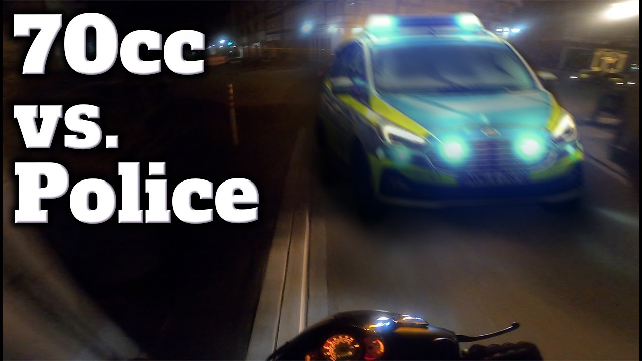 Aprilia SR50 (70cc) – Wild Police Chase!👮