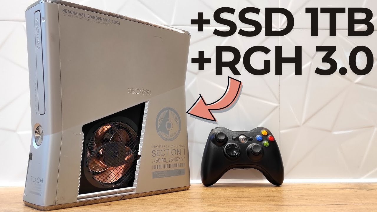 XBOX 360 na miarę 2025 czyli RGH 3.0