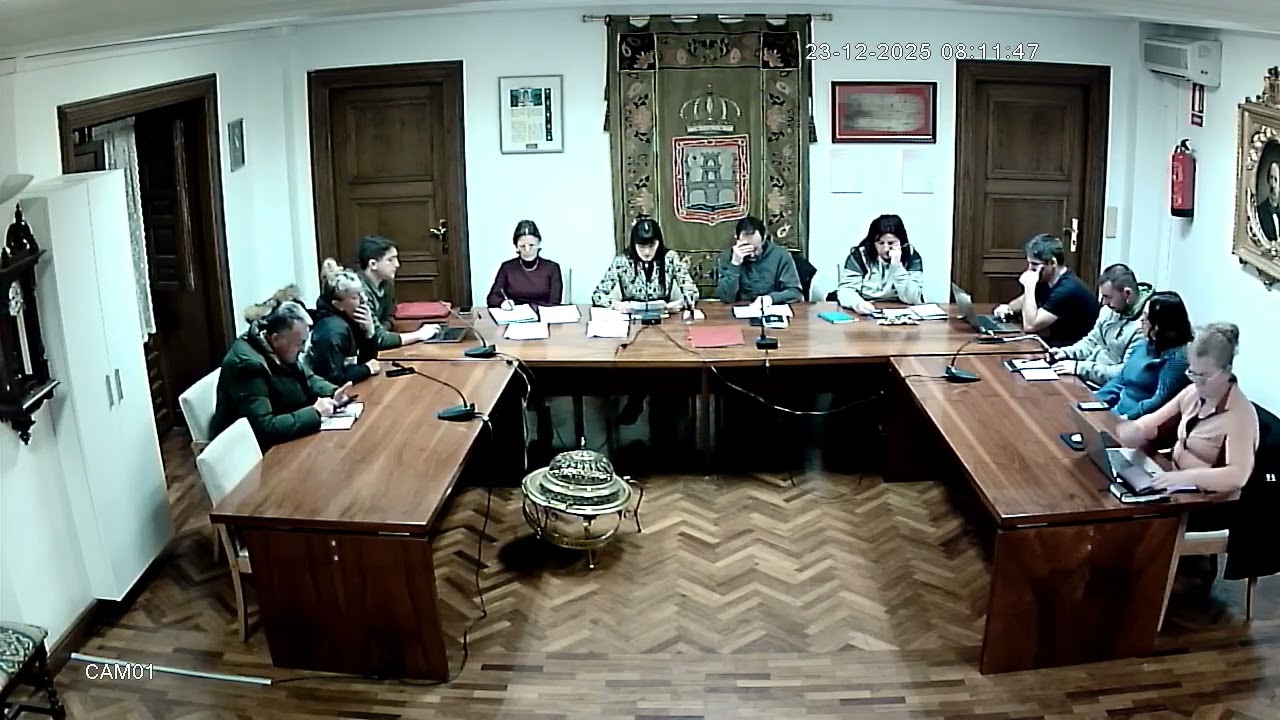 Video pleno extraordinario  Ayuntamiento de Puente la Reina Gares de 23 de diciembre de 2025