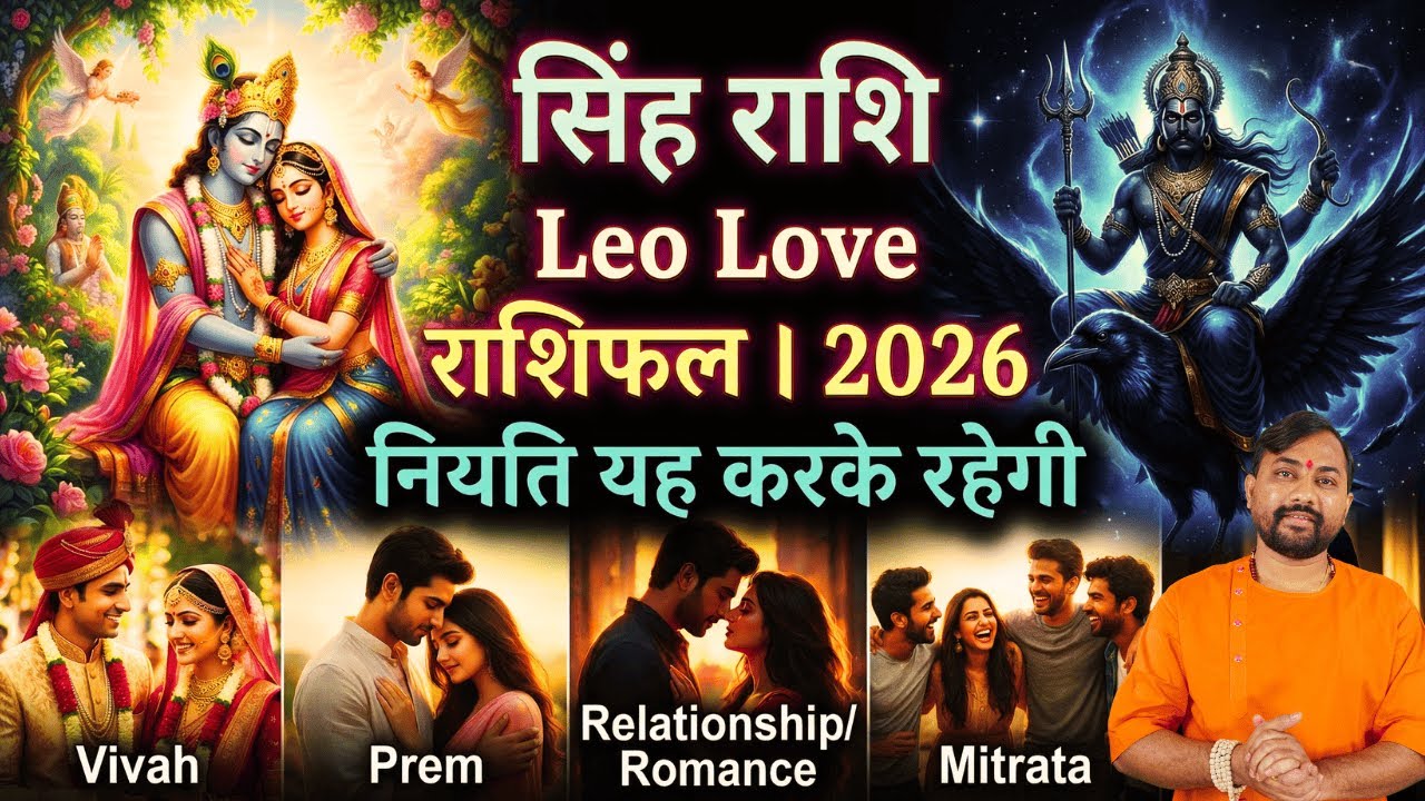 Leo Love Horoscope 2026 |  Singh Prem Rashifal 2026 | Leo love life 2026